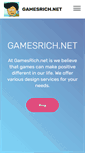 Mobile Screenshot of gamesrich.net