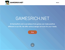 Tablet Screenshot of gamesrich.net